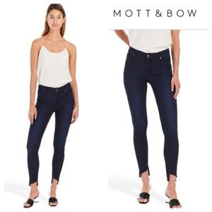 MOTT & BOW HIGH RISE SKINNY JEANS